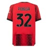 Maillot de Supporter AC Milan Pobega 32 Domicile 2023-24 Pour Homme